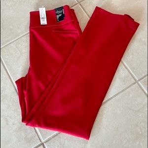 NY and Company Hight Waist Straight Leg Ponte Pants Sz L